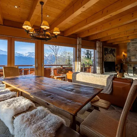 Chafrebelle - Sauna & View Chalet Nendaz